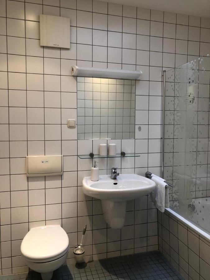 Apartmenthaus Zeuthen Bagian luar foto