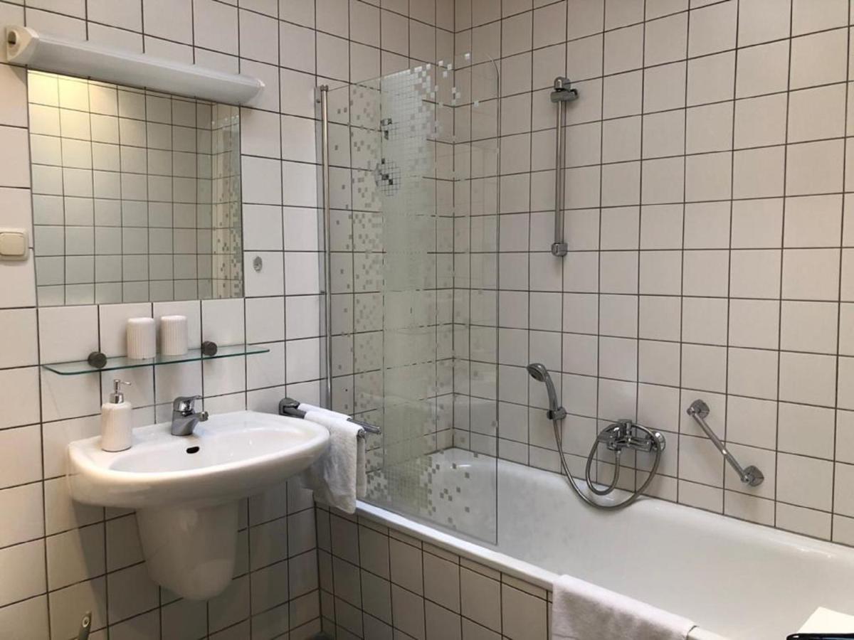 Apartmenthaus Zeuthen Bagian luar foto