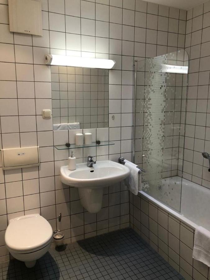 Apartmenthaus Zeuthen Bagian luar foto